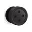 Round Single-Function Body Spray, 1.75 GPM (Matte Black), K-26299-G-BL