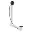 Clearflo Cable Bath Drain w/ Pvc Tubing (Matte Black), K-7213-BL