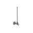 1/2" Npt Angle Supply w/ Stop w/ Cross Handle And Annealed Vertical Tube (Vibrant Brushed Nickel), K-7638-BN