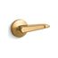 Dual-Flush Trip Lever, Left Hand (Vibrant Brushed Moderne Brass)