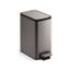 1-1/2-Gallon Step Trash Can (Stainless Steel), K-31319-ST