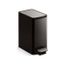 1-1/2-Gallon Step Trash Can (Black Stainless), K-31319-BST