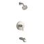 Pitch Rite-Temp Bath And Shower Trim Kit, 2.5 Gpm (Vibrant Brushed Nickel), K-TS97074-4Y-BN