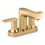 Hint Centerset Bathroom Faucet, 1.2 Gpm (Vibrant Brushed Moderne Brass), K-37894-4-2MB