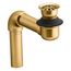 Bathroom Sink Offset Drain w/ Open Strainer (Vibrant Brushed Moderne Brass), K-7131-A-2MB