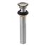 Clicker Drain w/ Overflow (Vibrant Brushed Nickel), K-25322-BN
