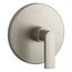 Composed Mastershower Temperature Control Valve Trim w/ Lever Handle (Vibrant Brushed Nickel), K-T73133-4-BN