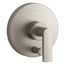 Composed Rite-Temp Valve Trim w/ Push-Button Diverter And Lever Handle (Vibrant Brushed Nickel), K-T73117-4-BN