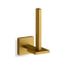 Vertical Toilet Paper Holder (Vibrant Brushed Moderne Brass), K-23289-2MB