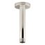 Statement 6" Ceiling-Mount Single-Function Rainhead Arm And Flange (Vibrant Polished Nickel), K-26320-SN