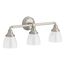 Devonshire Three-Light Sconce (Brushed Nickel), K-10572-BNL