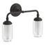 Artifacts Two-Light Sconce (Matte Black), K-72582-BLL