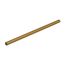 1-1/4" X 36" Linear Drain Grate w/ Tile-In Panel (Vibrant Brushed Moderne Brass), K-80650-2MB