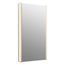 Maxstow 22" X 40" Lighted Medicine Cabinet (Dark Anodized Aluminum), K-81148-SLE-DA1