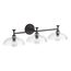 Tone Three-Light Sconce (Matte Black), K-31770-SC03-BLL
