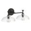 Tone Two-Light Sconce (Matte Black), K-31769-SC02-BLL