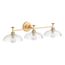 Tone Three-Light Sconce (Brushed Moderne Brass), K-31770-SC03-2GL