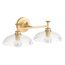 Tone Two-Light Sconce (Brushed Moderne Brass), K-31769-SC02-2GL