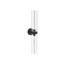 Purist Two-Light Sconce (Matte Black), K-27264-SC02-BLL