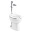 Wellcomme Ultra Commercial Toilet w/ Mach Tripoint Touchless 1.28 Gpf Hes-Powered Flushometer, K-PR96053-T4H-NA