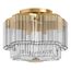Occasion 15" Flush-Mount (Brushed Moderne Brass), K-31780-FM03-2GL