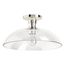 Tone 15" Flush-Mount (Polished Nickel), K-31772-FM01-SNL