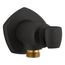 Occasion Wall-Mount Handshower Holder w/ Supply Elbow And Check Valve (Matte Black), K-27117-BL