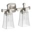Riff Two-Light Sconce (Brushed Nickel), K-31756-SC02-BNL