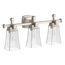 Riff Three-Light Sconce (Brushed Nickel), K-31757-SC03-BNL