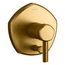 Occasion Rite-Temp Valve Trim w/ Push-Button Diverter And Lever Handle (Vibrant Brushed Moderne Brass), K-T27044-4-2MB