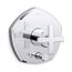Rite-Temp Valve Trim w/ Push-Button Diverter And Cross Handle (Polished Chrome)