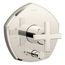 Occasion Rite-Temp Valve Trim w/ Push-Button Diverter And Cross Handle (Vibrant Polished Nickel), K-T27044-3-SN