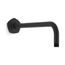 Wall-Mount Rainhead Arm And Flange (Matte Black), K-27126-BL