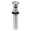 Clicker Drain w/ Overflow (Vibrant Titanium), K-25322-TT