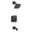 Riff Rite-Temp Bath And Shower Trim Kit, 1.75 Gpm (Matte Black), K-TS27403-4G-BL
