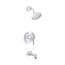Rite-Temp Bath And Shower Trim Kit, 1.75 GPM (Polished Chrome)