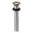 Clicker Drain Without Overflow (Vibrant Brushed Bronze), K-33151-BV