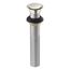 Clicker Drain Without Overflow (Vibrant Polished Nickel), K-33151-SN