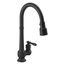 Artifacts Pull-Down Kitchen Sink Faucet w/ Three-Function Sprayhead (Matte Black), K-99260-BL