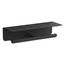 Kumin Covered Double Toilet Paper Holder (Matte Black), K-29224-BL