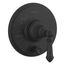 Artifacts Rite-Temp Valve Trim w/ Push-Button Diverter And Lever Handle (Matte Black), K-T72768-4-BL