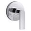 Composed Mastershower Volume Control Valve Trim w/ Lever Handle (Vibrant Polished Nickel), K-T73135-4-SN