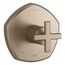 Occasion Rite-Temp Valve Trim w/ Cross Handle (Vibrant Brushed Bronze), K-TS27043-3-BV