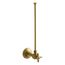 3/8" Npt Angle Supply w/ Stop And Annealed Vertical Tube (Vibrant Brushed Moderne Brass), K-7637-2MB