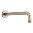 Statement 15-1/2" Wall-Mount Single-Function Rainhead Arm And Flange (Vibrant Brushed Bronze), K-26322-BV