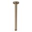 Statement 12" Ceiling-Mount Single-Function Rainhead Arm And Flange (Vibrant Brushed Bronze), K-26321-BV