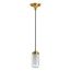Artifacts 4" Pendant (Brushed Moderne Brass), K-22653-PE01-2GL