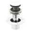 Snapflo Toe-Tap Bath Drain (White), K-25863-0