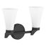 Simplice Two-Light Sconce (Matte Black), K-26847-SC02-BLL
