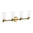 Simplice Four-Light Sconce (Brushed Moderne Brass), K-26849-SC04-2GL